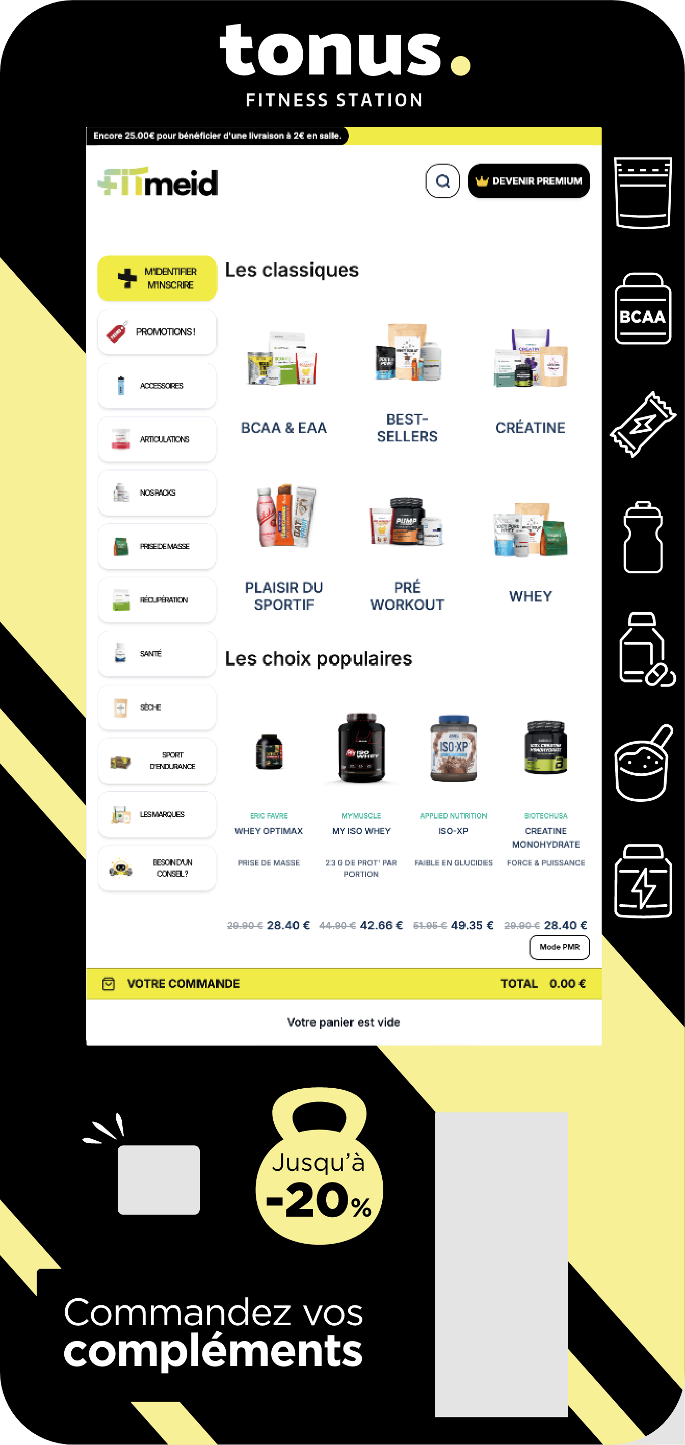 Magnet personnalisé — Tonus Fitness Station
